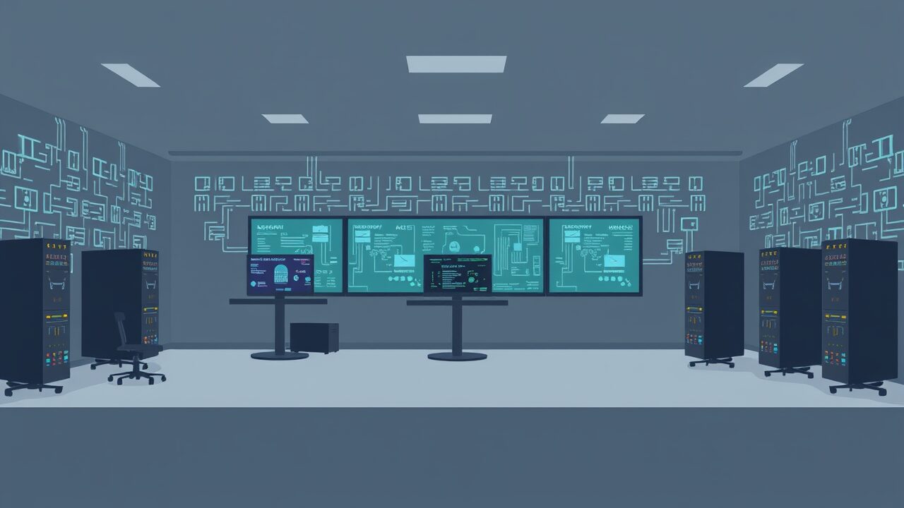 セキュリティ対策とbot遮断によるネットワーク保護を表現した概念図