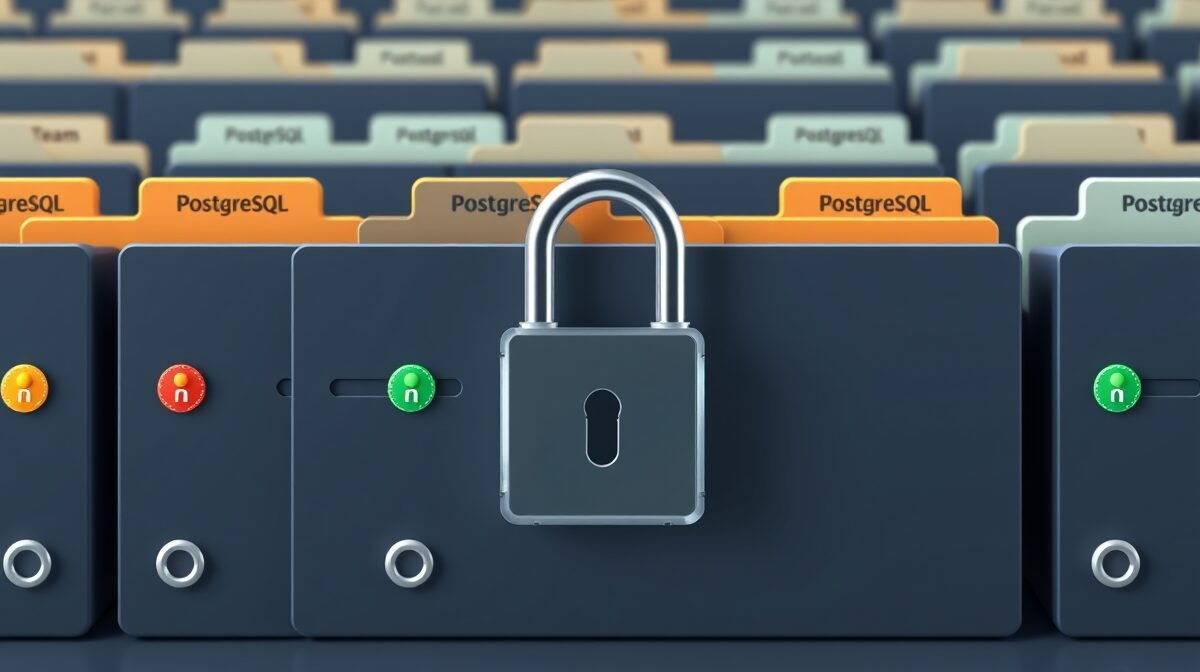 RLS(Row Level Security)とは何かのイメージ