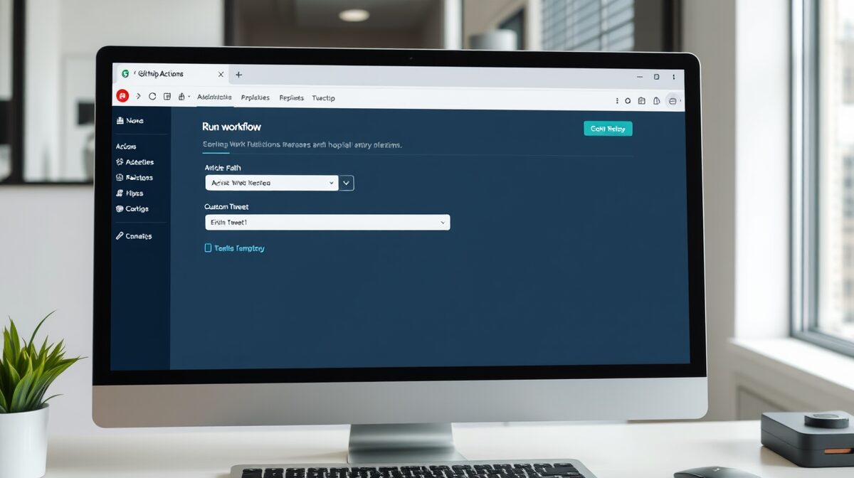 GitHub Actions ワークフローの設計のイメージ