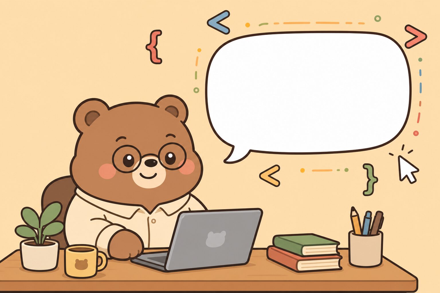 AIが描いた4コマ漫画の絵に、コードで吹き出しと日本語テキストを合成するワークフローのイメージ
